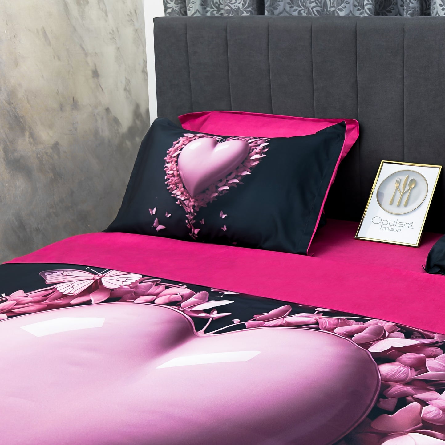 Lenjerie Pat RoseHeart Bumbac Finet