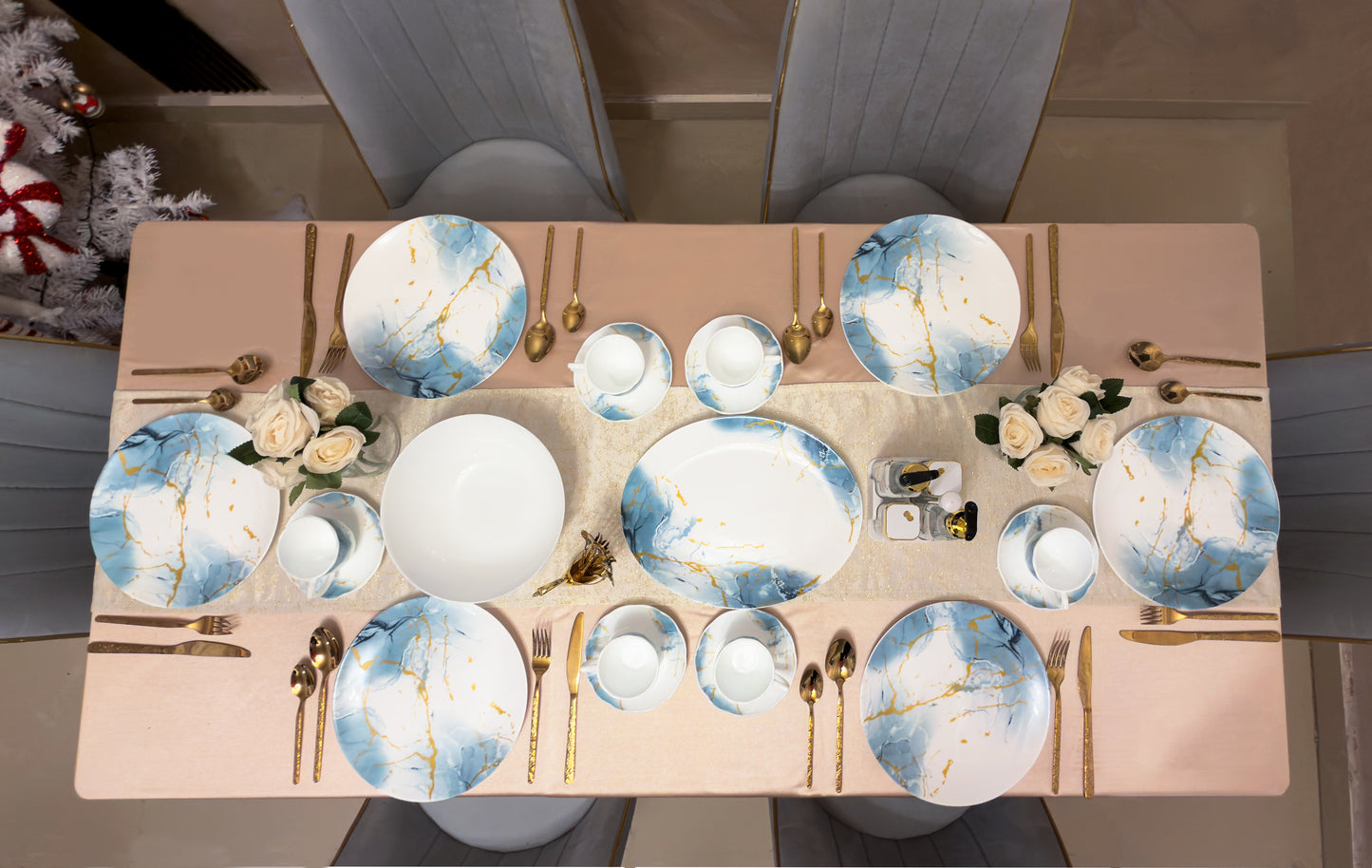 Serviciu de masa opal 32 piese 6 persoane Onix