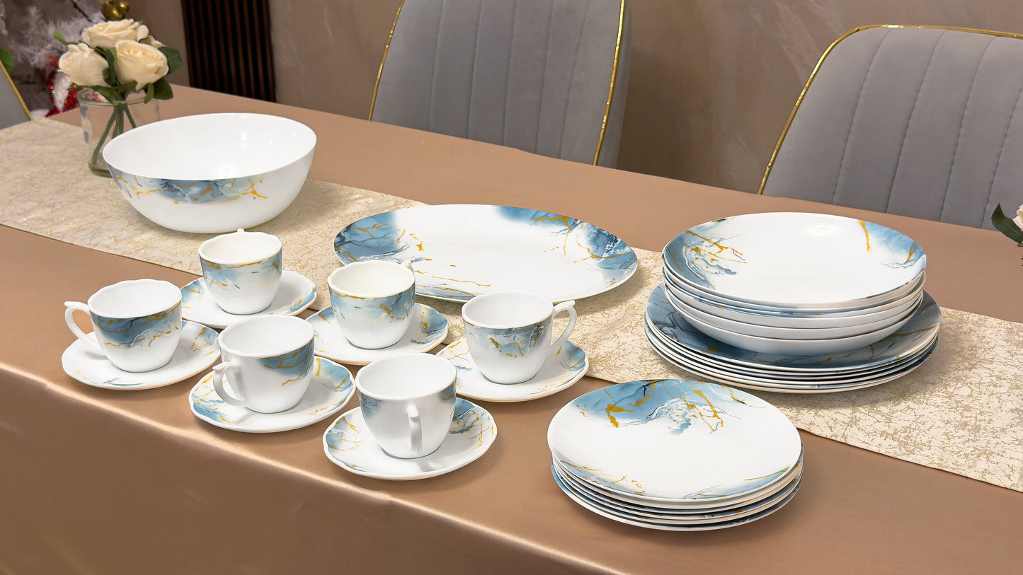 Serviciu de masa opal 32 piese 6 persoane Onix