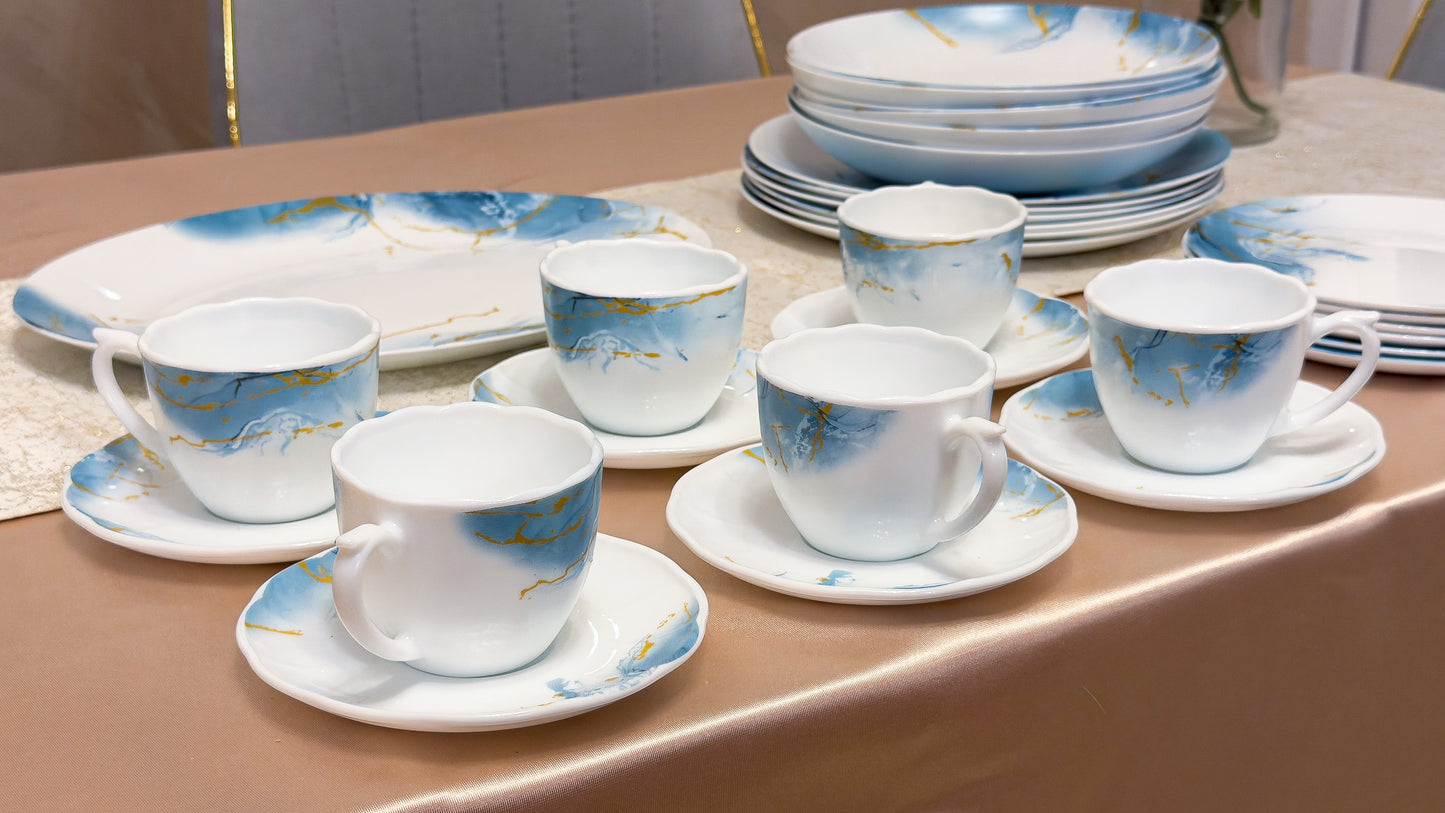 Serviciu de masa opal 32 piese 6 persoane Onix