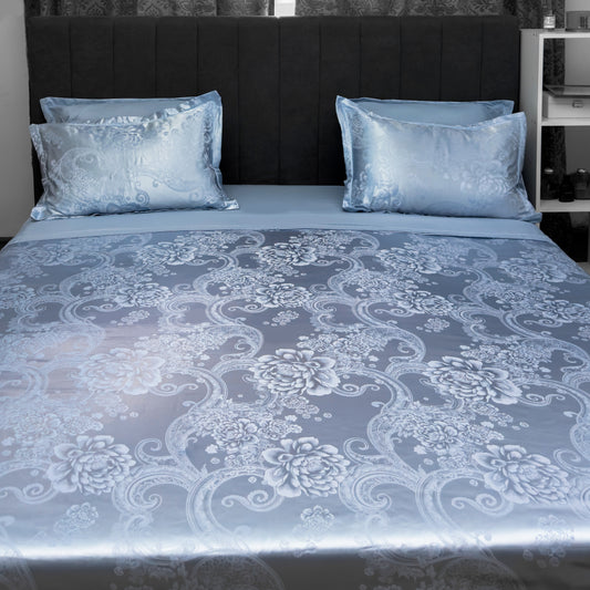 Lenjerie Pat RoyalBlue Satin