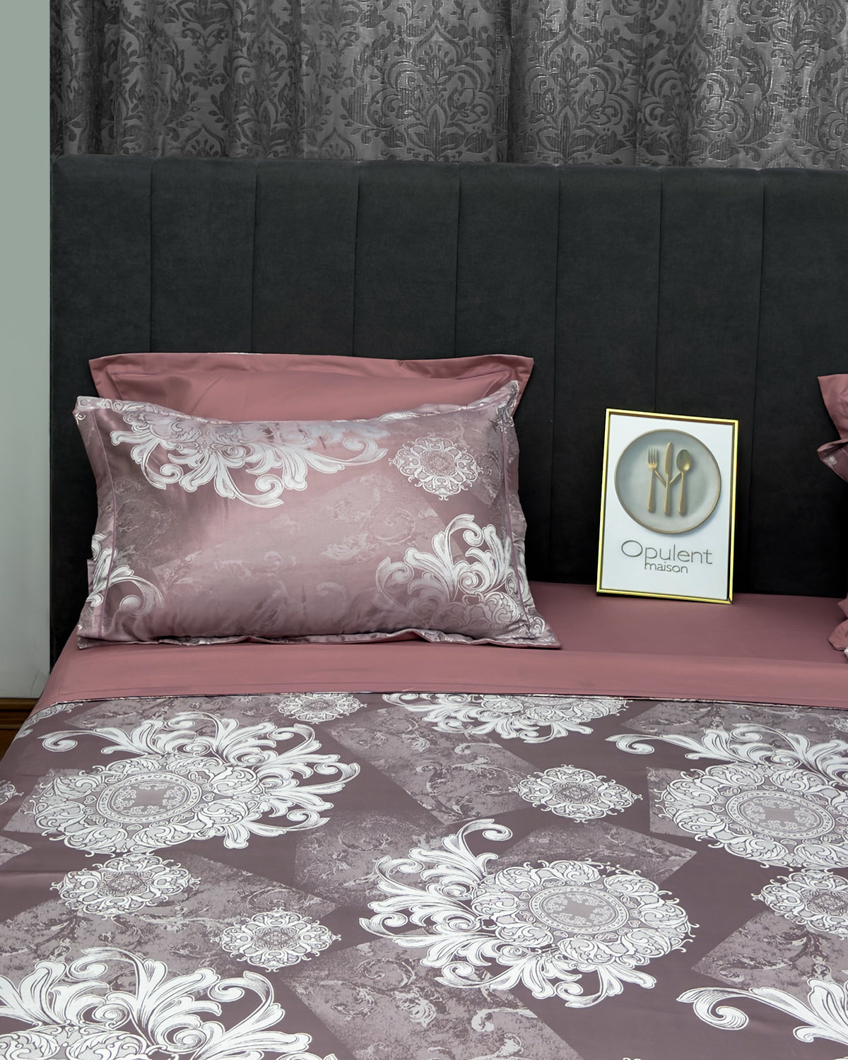 Lenjerie Pat RoyalPink Satin