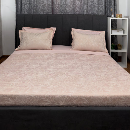 Lenjerie Pat PinkLine Satin-Bumbac Brodata