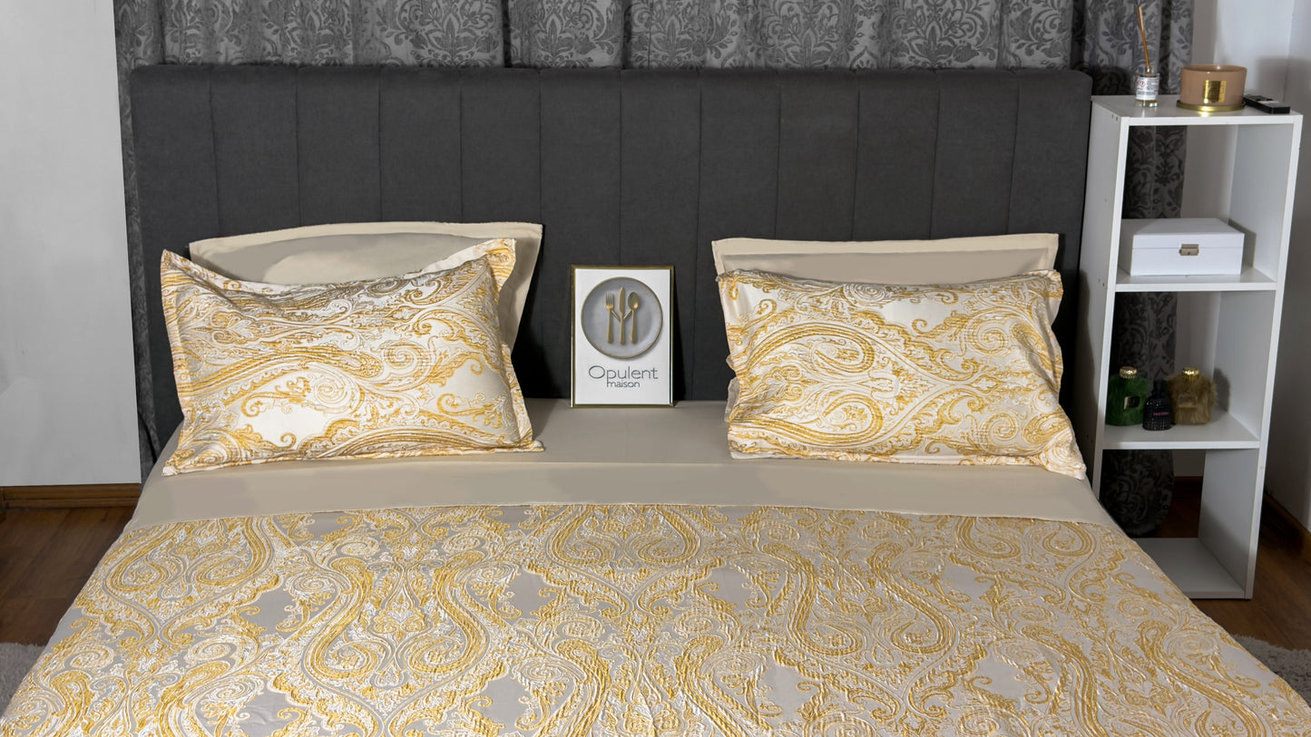 Lenjerie Pat OpulentLine Satin-Bumbac Brodata