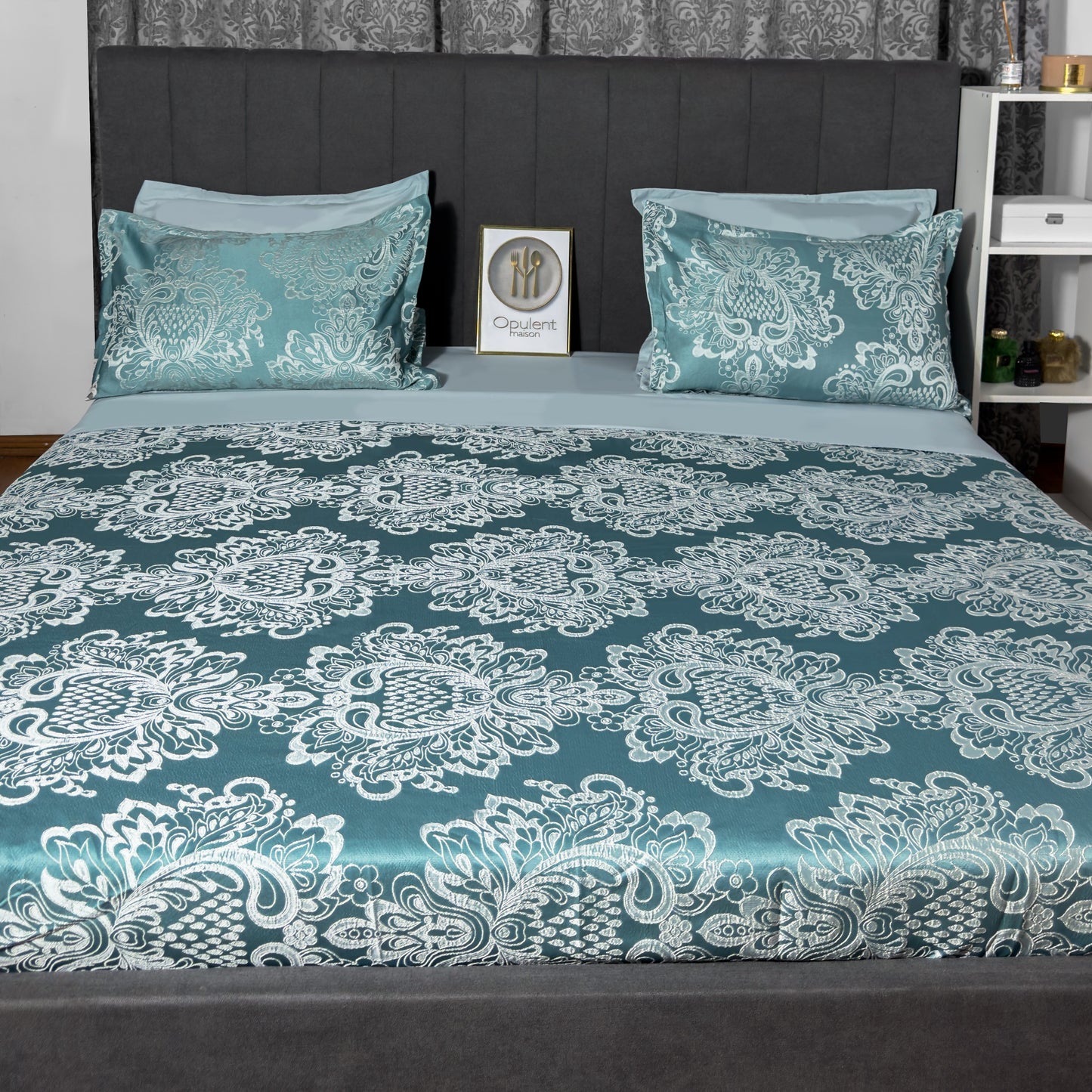 Lenjerie Pat OpulentYellow Satin-Bumbac Brodata