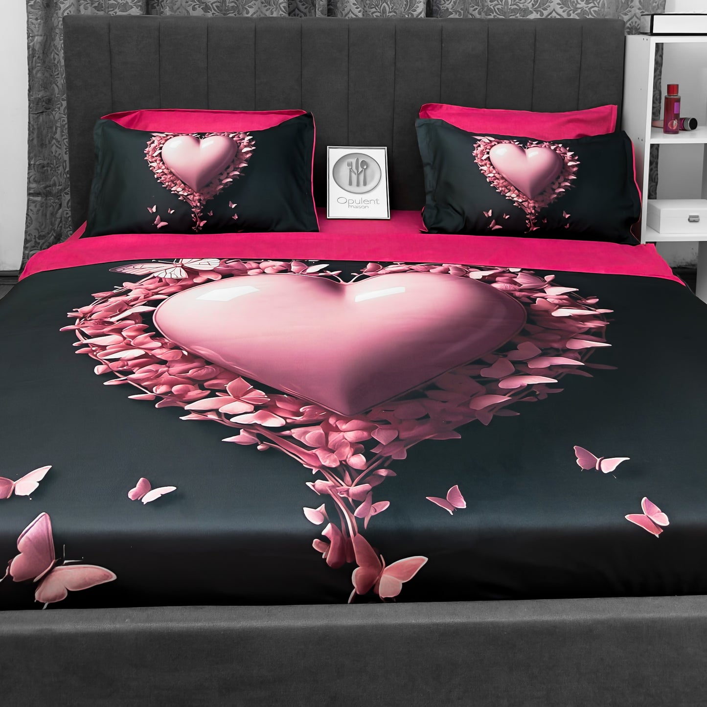 Lenjerie Pat RoseHeart Bumbac Finet